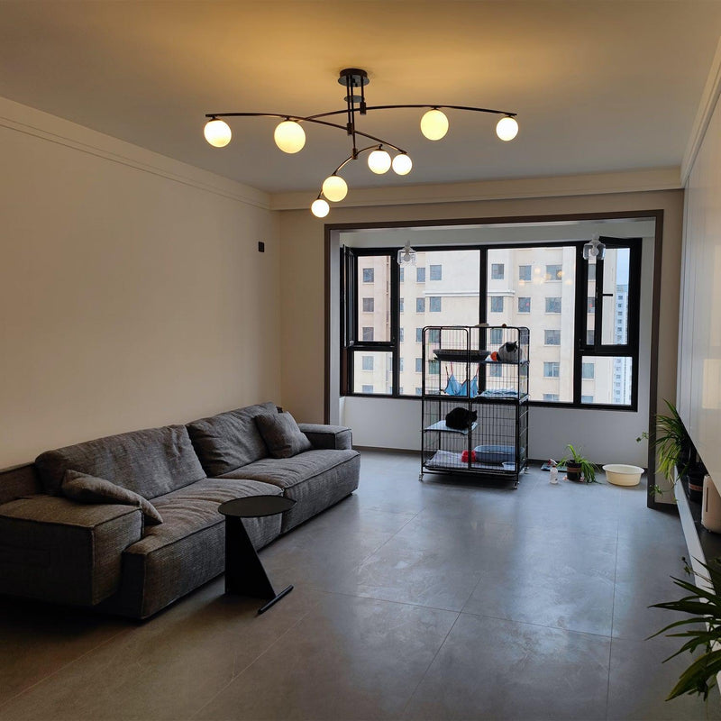Modern Long Arm Chandelier-DWHOME