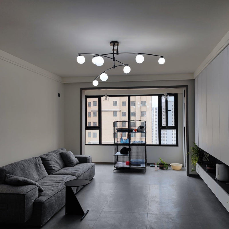 Modern Long Arm Chandelier-DWHOME