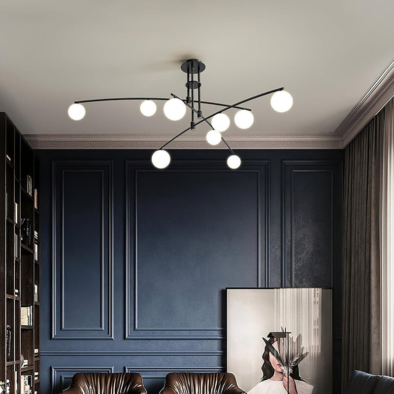 Modern Long Arm Chandelier-DWHOME