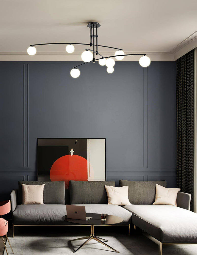 Modern Long Arm Chandelier-DWHOME