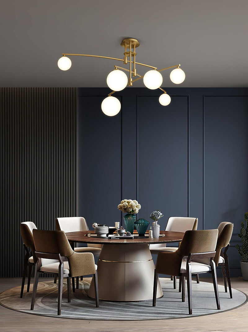 Modern Long Arm Chandelier-DWHOME