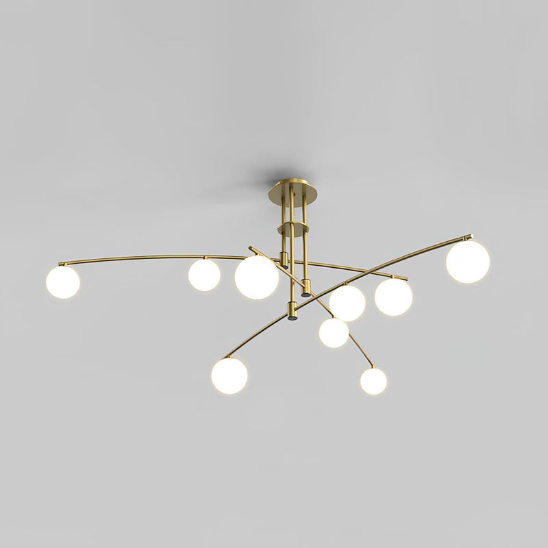 Modern Long Arm Chandelier-DWHOME