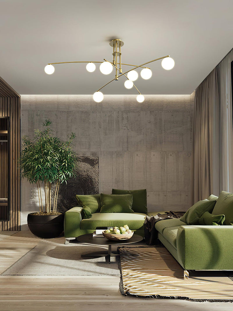 Modern Long Arm Chandelier-DWHOME