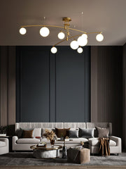 Modern Long Arm Chandelier-DWHOME
