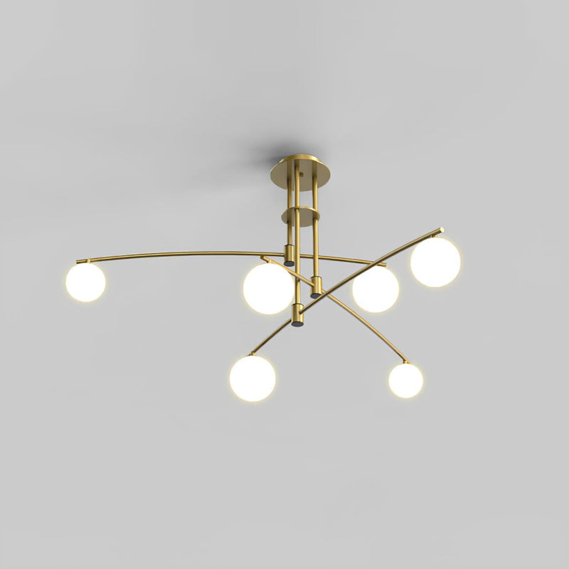 Modern Long Arm Chandelier-DWHOME