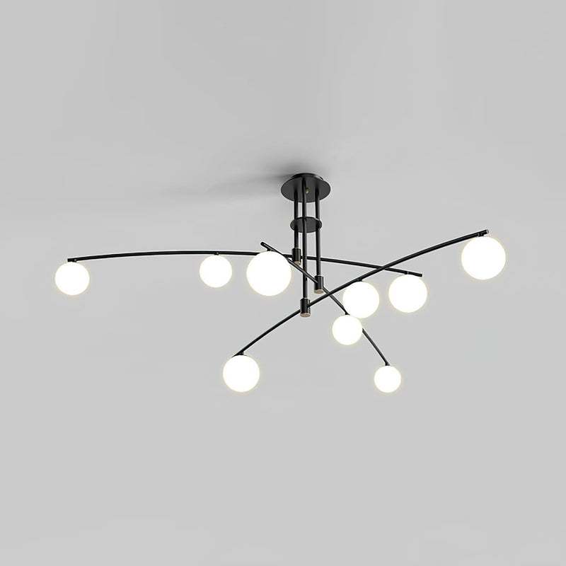Modern Long Arm Chandelier-DWHOME