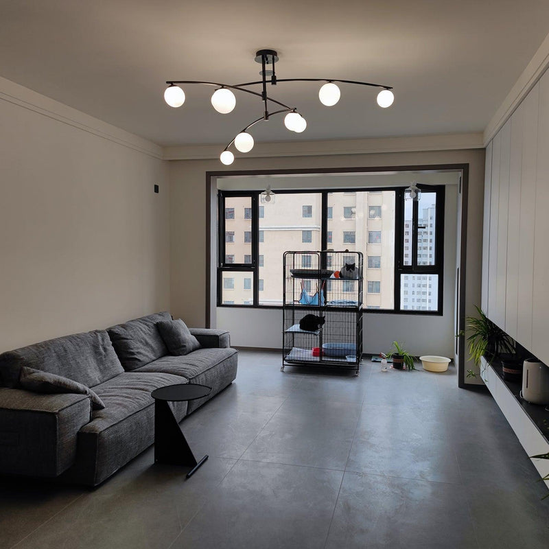 Modern Long Arm Chandelier-DWHOME