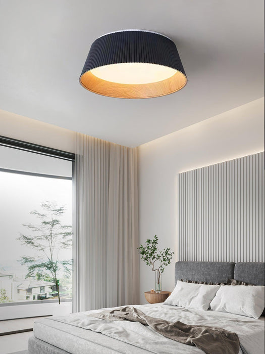 Modern Ribbed Ceiling Light - Vakkerlight