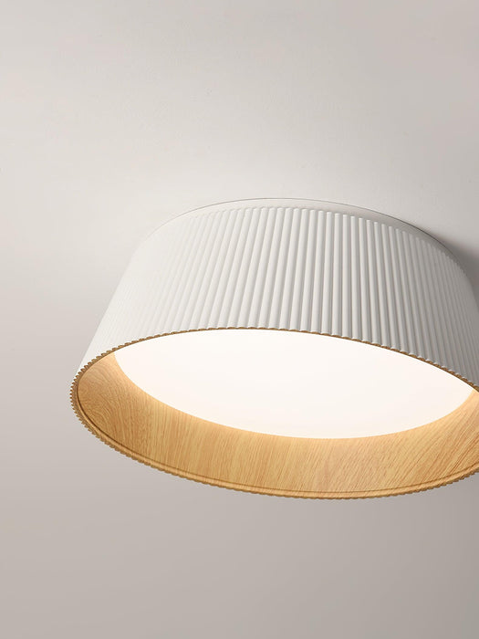 Modern Ribbed Ceiling Light - Vakkerlight