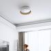 Modern Ribbed Ceiling Light.