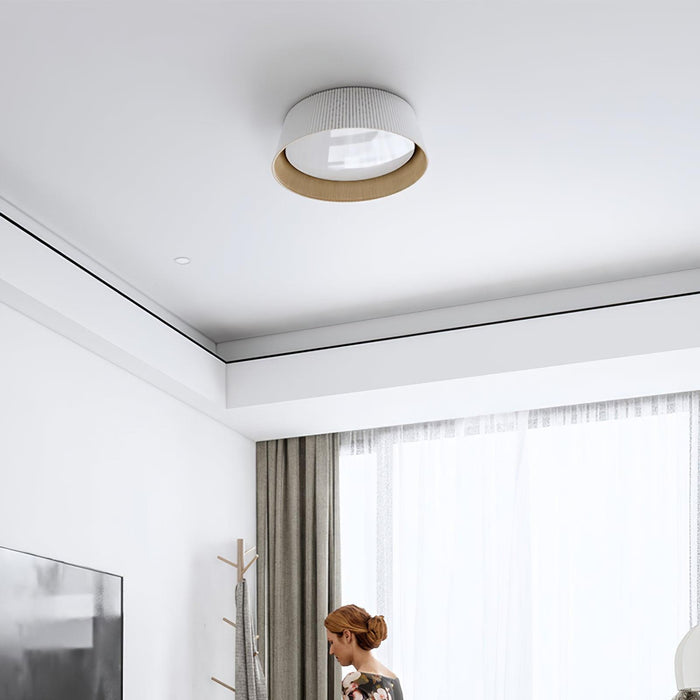 Modern Ribbed Ceiling Light-DWHOME