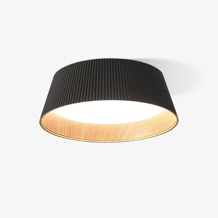 Modern Ribbed Ceiling Light.