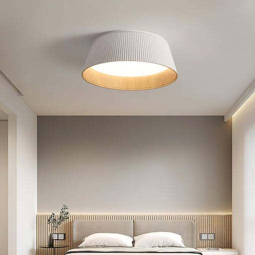 Modern Ribbed Ceiling Light.