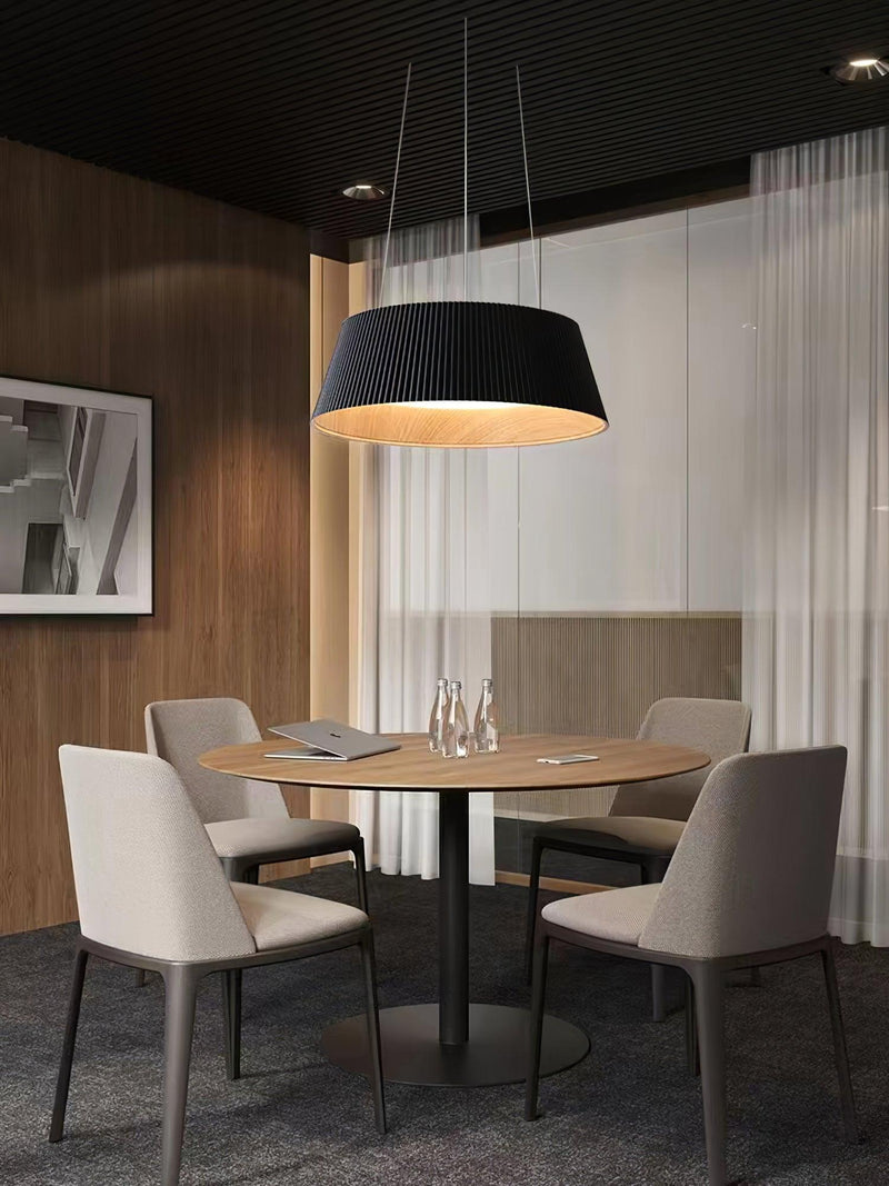 Modern Ribbed Pendant Light-DWHOME