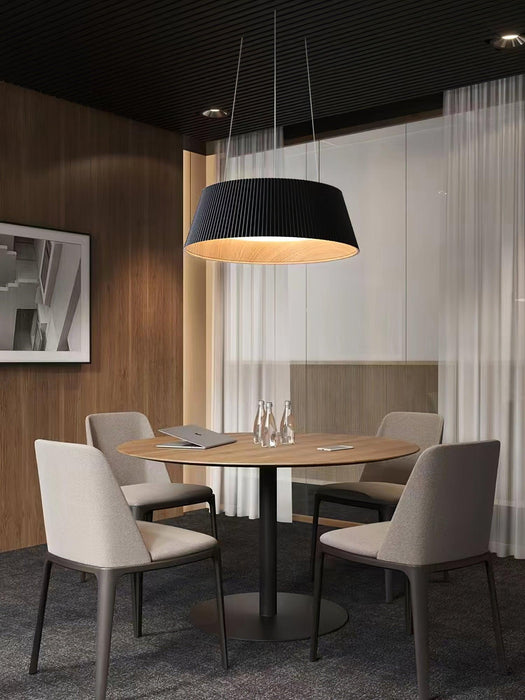 Modern Ribbed Pendant Light.