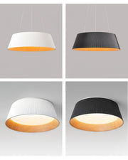 Modern Ribbed Pendant Light-DWHOME