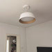 Modern Ribbed Pendant Light.