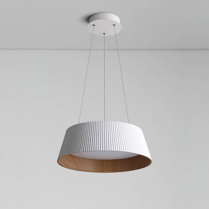 Modern Ribbed Pendant Light-DWHOME
