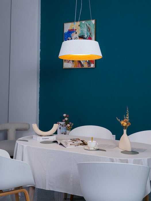 Modern Ribbed Pendant Light-DWHOME