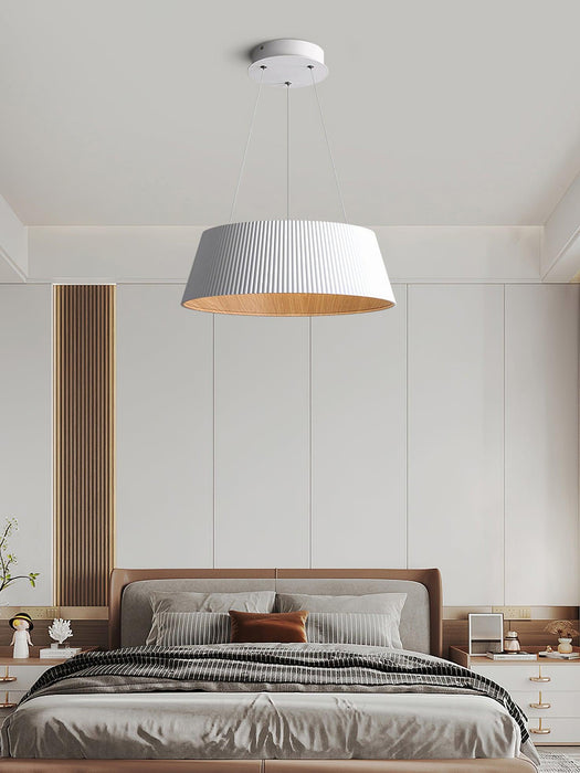 Modern Ribbed Pendant Light.