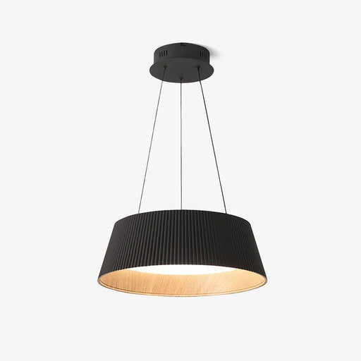 Modern Ribbed Pendant Light.