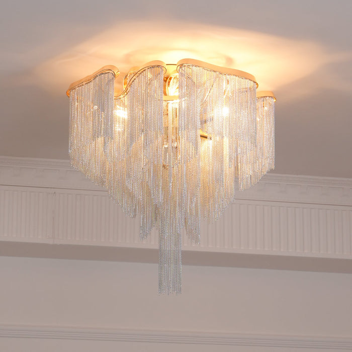 Modern Tassel Ceiling Lamp.