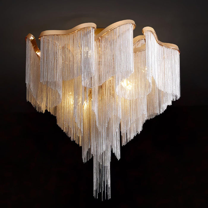 Modern Tassel Ceiling Lamp.