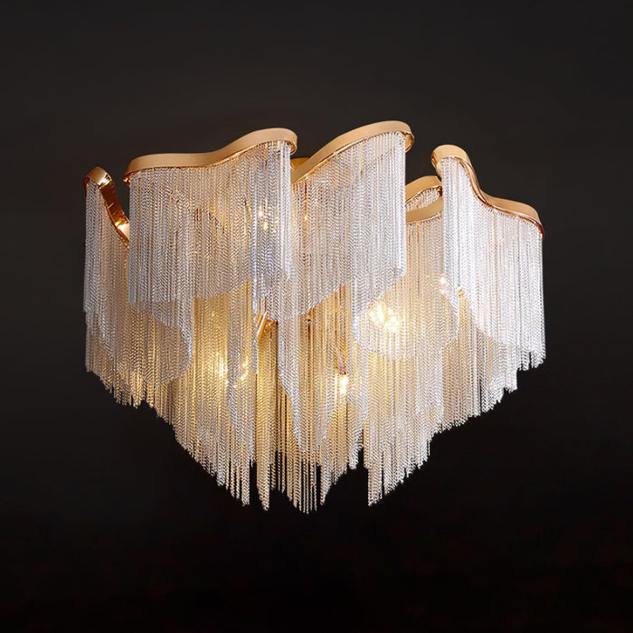 Modern Tassel Ceiling Lamp.