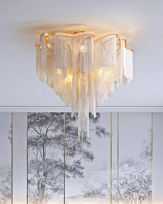 Modern Tassel Ceiling Lamp.