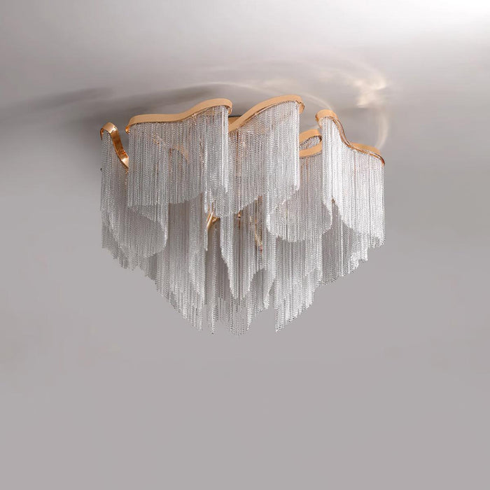 Modern Tassel Ceiling Lamp.