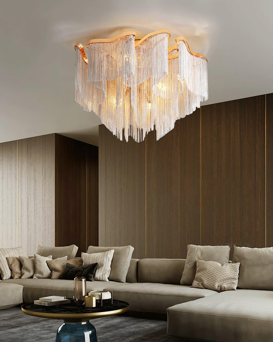 Modern Tassel Ceiling Lamp.