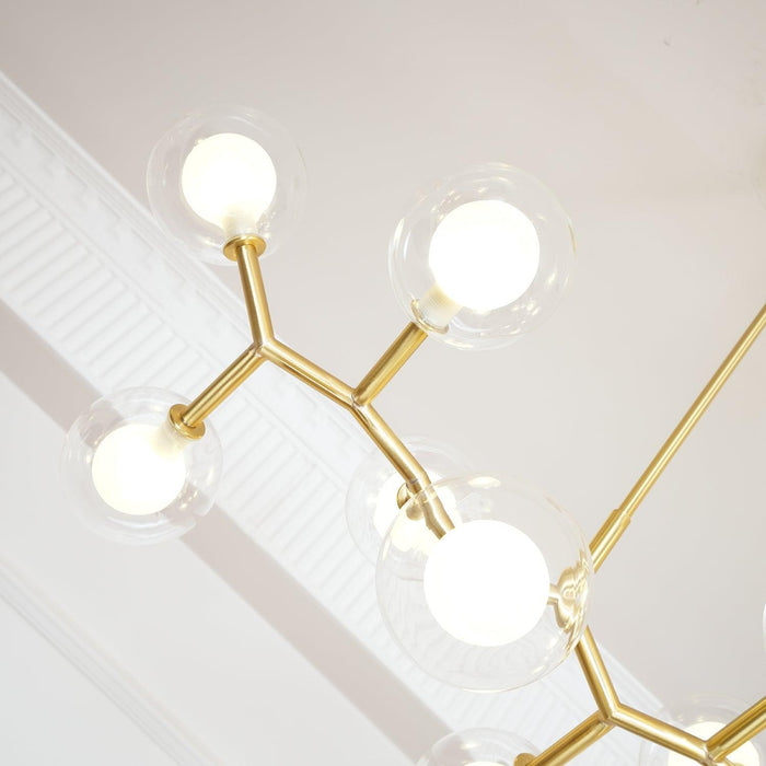 Molecular Glass Balls Chandelier-DWHOME
