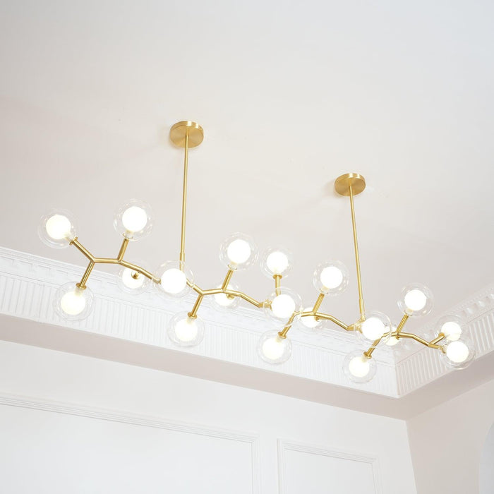 Molecular Glass Balls Chandelier-DWHOME