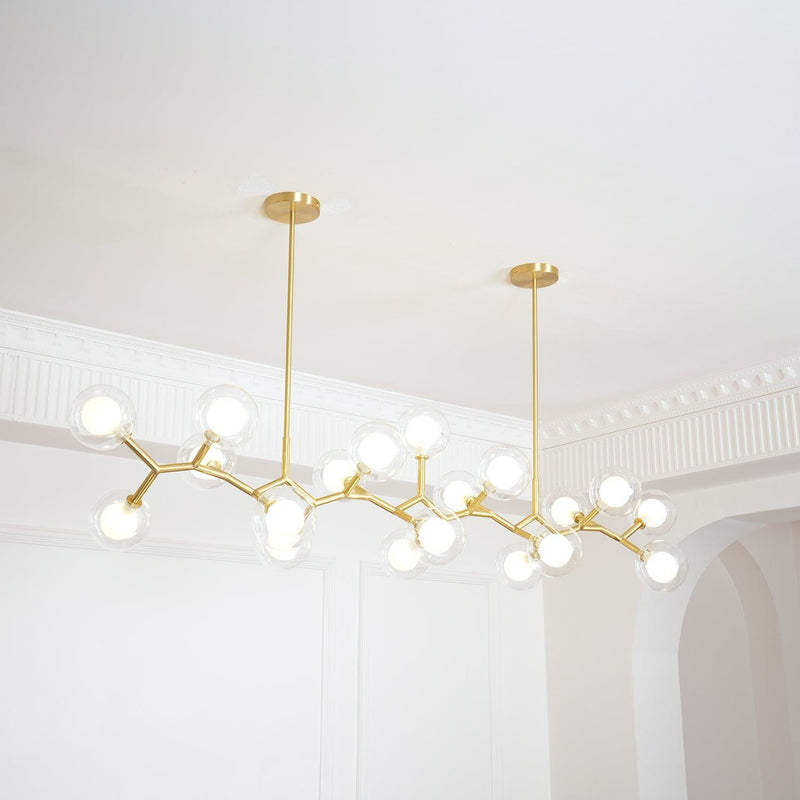 Molecular Glass Balls Chandelier-DWHOME