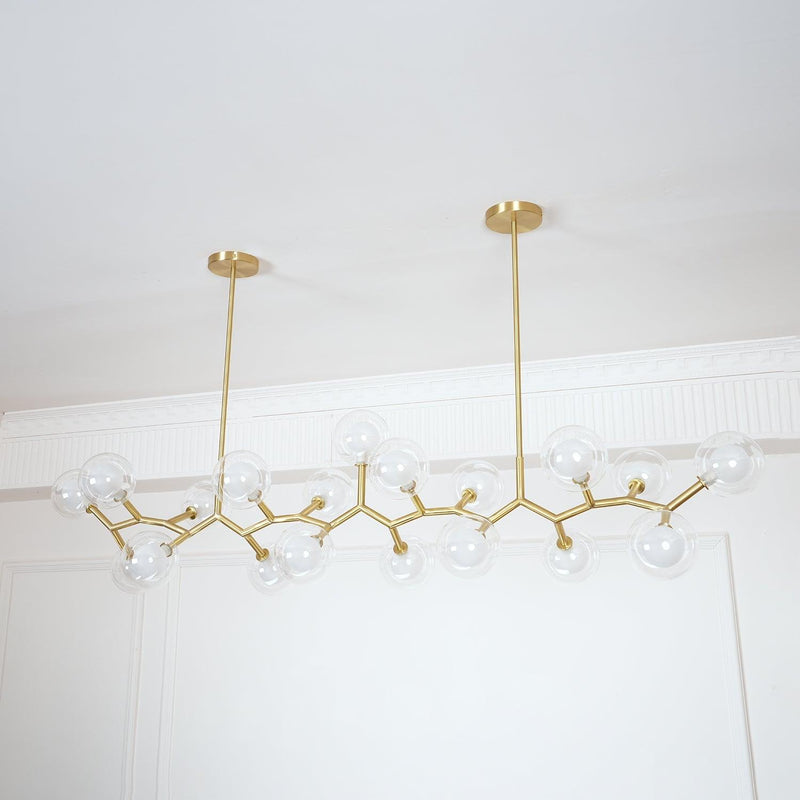 Molecular Glass Balls Chandelier-DWHOME