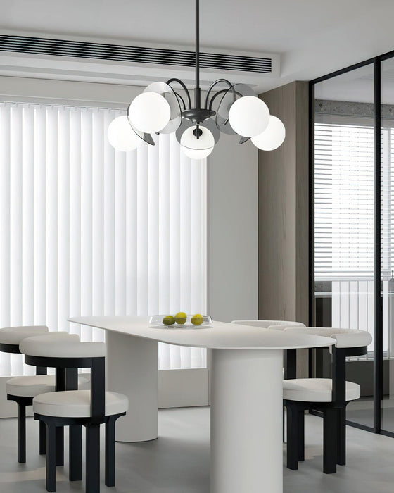 Molecular Spherical Glass Chandelier-DWHOME