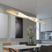 Moly Linear Crystal Chandelier for Dining Room&Kitchen.