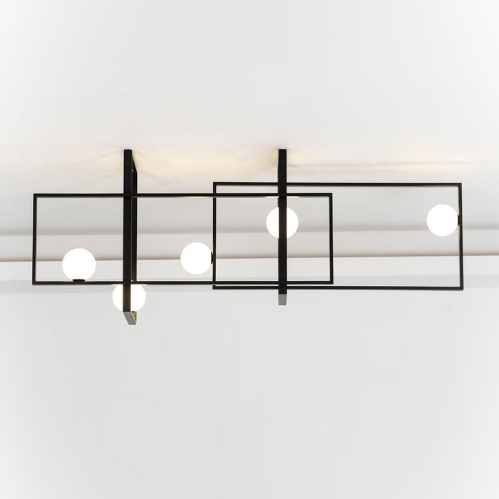 Mondrian Glass Ceiling Light - Vakkerlight