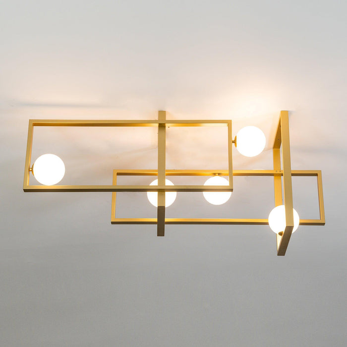 Mondrian Glass Ceiling Light - DWHOME