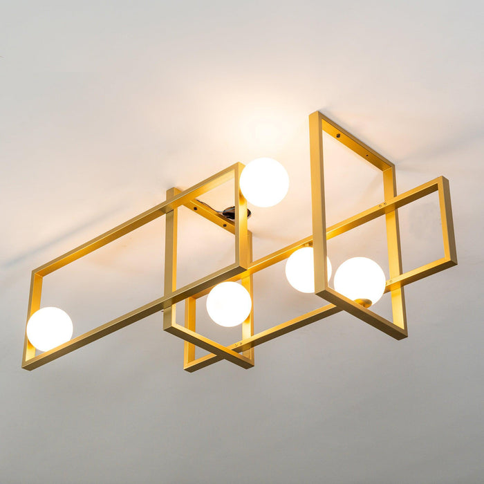 Mondrian Glass Ceiling Light - DWHOME