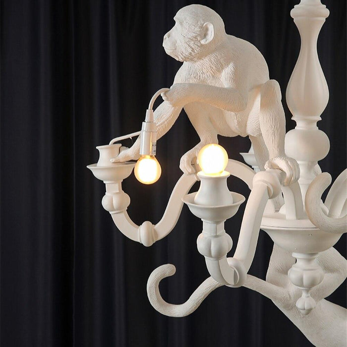 Monkey Chandelier.