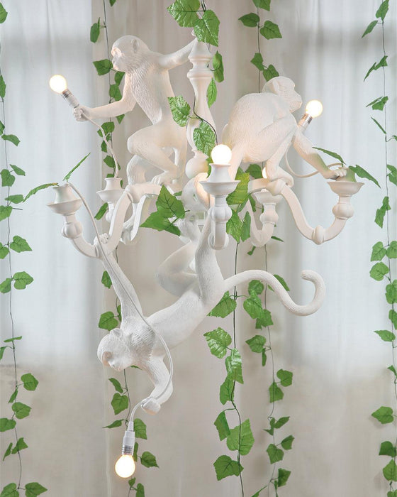 Monkey Chandelier.