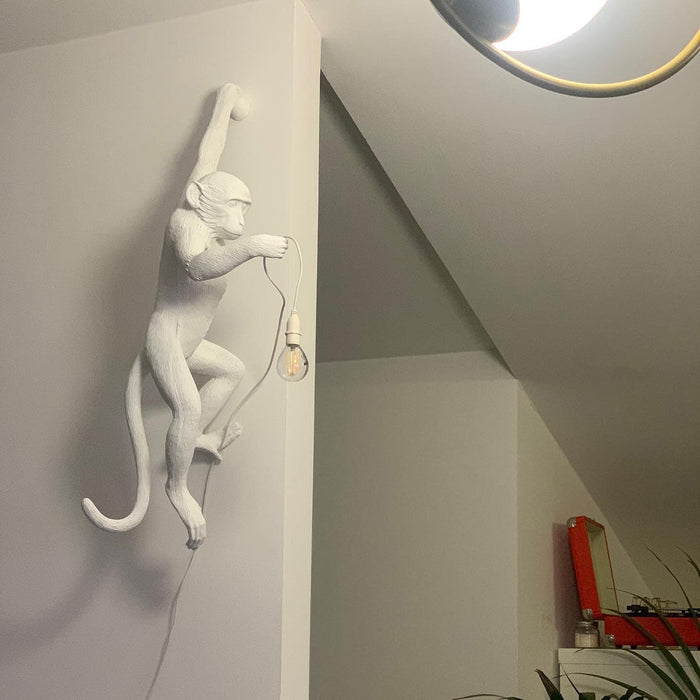 Monkey Wall Lamp.