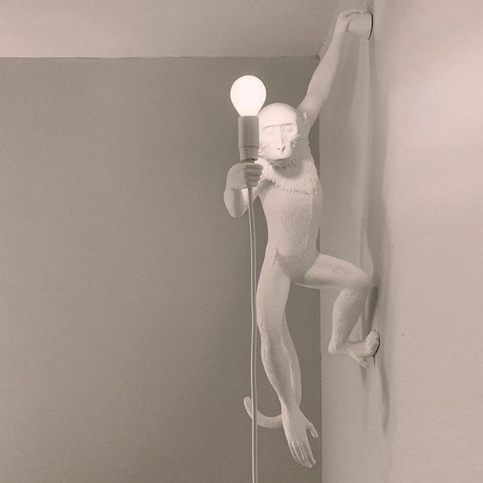 Monkey Wall Lamp.