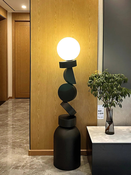 Monolith Cube Floor Lamp.