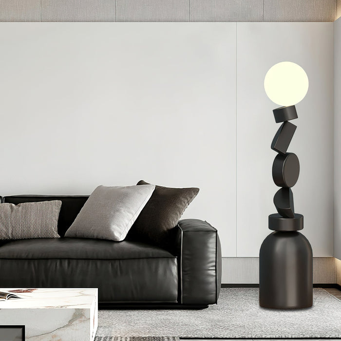 Monolith Cube Floor Lamp.