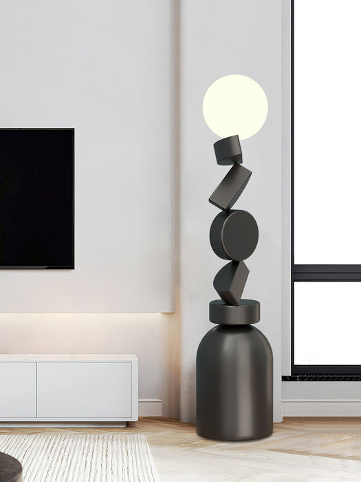 Monolith Cube Floor Lamp.