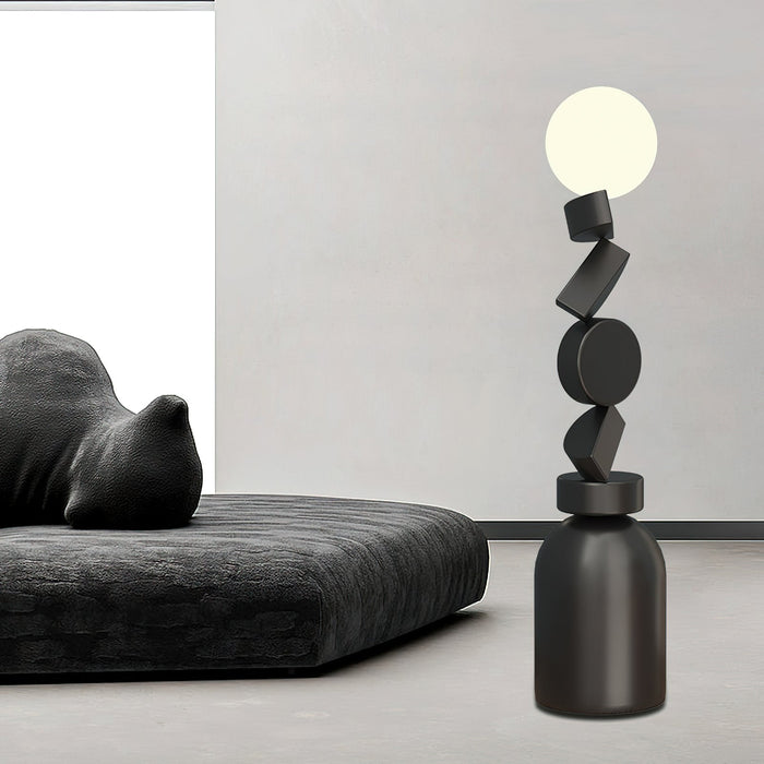 Monolith Cube Floor Lamp.