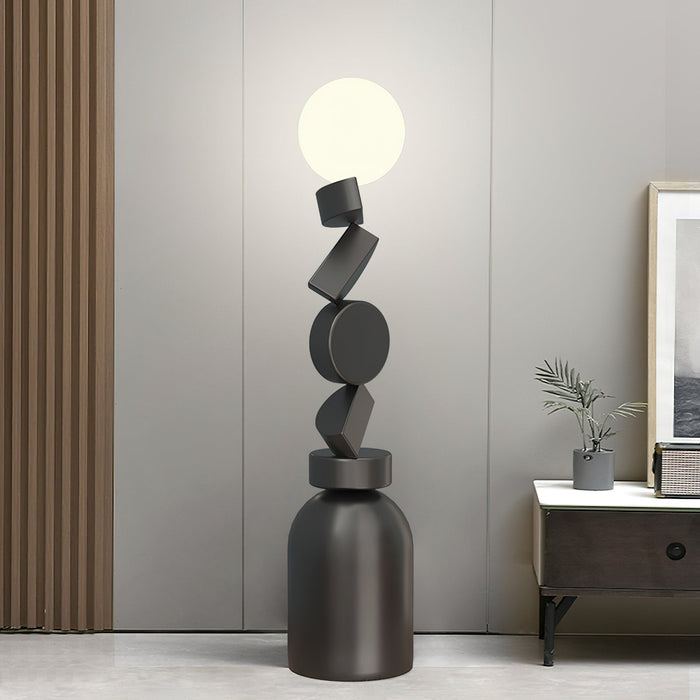 Monolith Cube Floor Lamp.