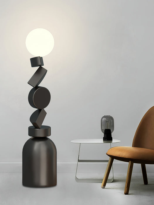 Monolith Cube Floor Lamp.